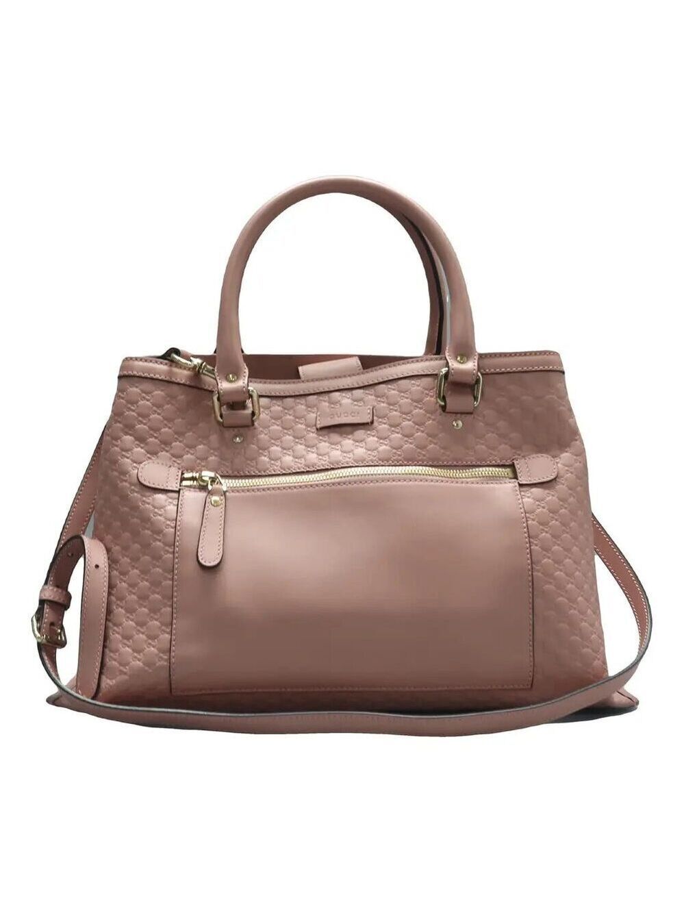GUCCI Pink Leather Satchel 674-021025
